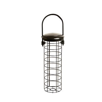 Silo Suet Ball Feeder, Black