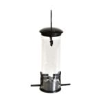 Silo Feeder w/Two Openings, Black