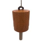 Round Leaf Wind Chime, 2 Asst. Colors