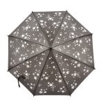 Children's Umbrella w/Reflecting Stars, Black - Image 3