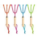 Children's Hand Rake, Green/Orange/Pink/Blue, 4 Asst. Colors