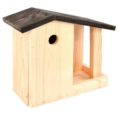 Great Tit Birdhouse/Table, Wood