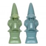 "George" Garden Gnome Watering Can, Plastic, Green/Blue, 2 Asst. Colors - Image 3