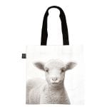 Farm Animal Shopping Bag, Black/White, 4 Asst. Styles - Small - Image 4