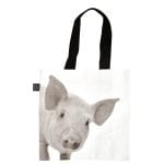 Farm Animal Shopping Bag, Black/White, 4 Asst. Styles - Small - Image 5