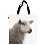 Farm Animal Shopping Bag, Black/White, 4 Asst. Styles - Image 4