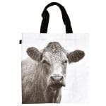 Farm Animal Shopping Bag, Black/White, 4 Asst. Styles - Image 5