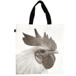 Farm Animal Shopping Bag, Black/White, 4 Asst. Styles - Image 6