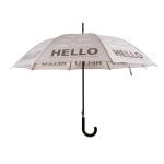 "HELLO" Reflective Umbrella