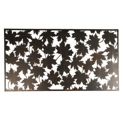 Rectangular Leaves Wall Art