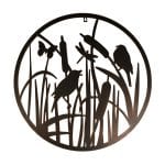 Round Garden Wall Art