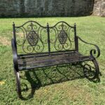 Metal Rocking Bench