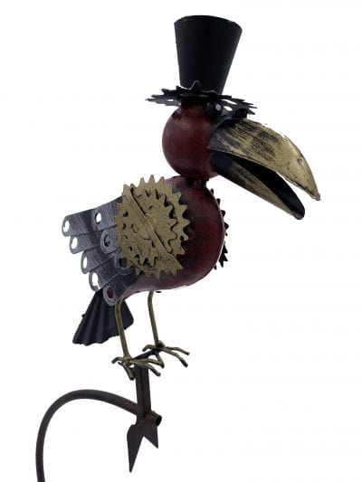 Steampunk Bird Rocker w/Top Hat