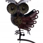 Steampunk Owl in Flight Rocker