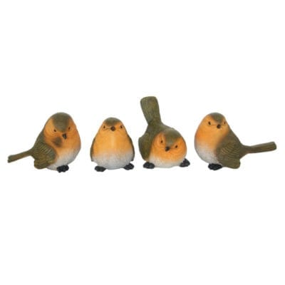 Robin, Resin, 4 Asst. Styles - Small
