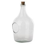 Front Open Terrarium Bottle, Glass, Clear - Medium