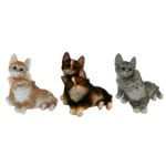 Lying Cat, Resin, 3 Asst. Styles