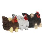Lying Hen w/Chicks, Resin - 3 Asst. Styles