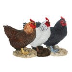 Chicken, Resin - 3 Asst. Styles