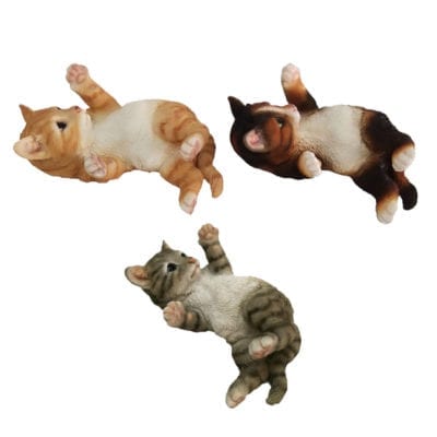 Playing Cat, Resin, 3 Asst. Styles