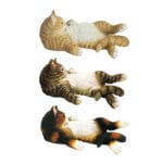 Lounging Cat, Resin, 3 Asst. Styles
