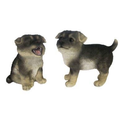 Shepherd Puppy, Resin, 2 Asst. Styles