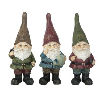 Gnome, Resin, 3 Asst. Styles - Small