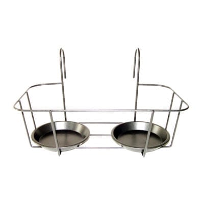 Balcony Double Pot Hanger, Metal