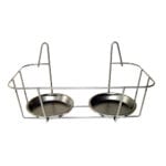 Wall Double Pot Hanger, Metal