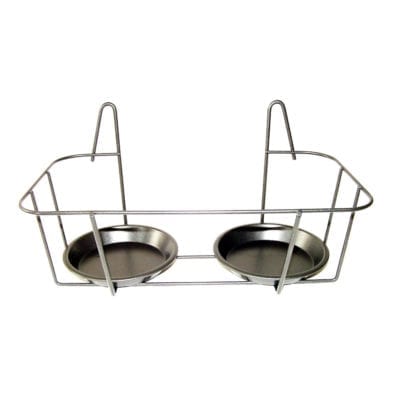 Wall Double Pot Hanger, Metal