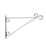 Hanging Basket Hook Scroll, Metal - X Large