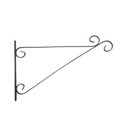 Hanging Basket Hook Scroll, Metal - X Large