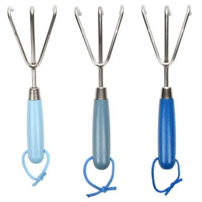 Shades of Blue Hand Rake, 3 Asst. Colors