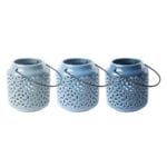 Shades of Blue Windlight, 3 Asst. Colors - Small