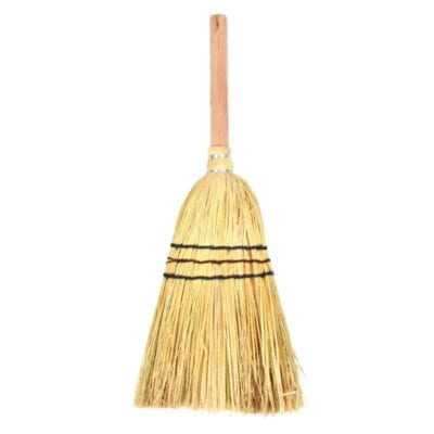 Hand Straw Broom, Wood