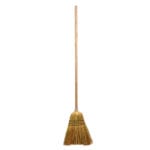 Straw Broom, Wood