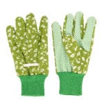 Print Gloves, Cotton, 2 Asst. Colors - Medium