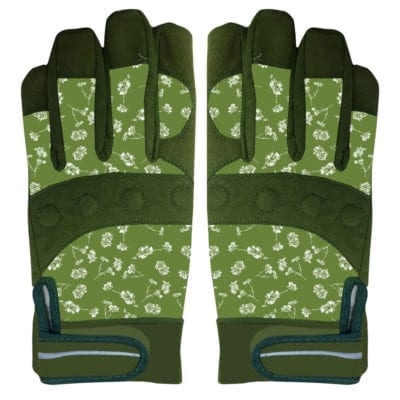 Grip & Protect Print Garden Gloves - Medium
