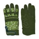 Lined Print Garden Gloves - Medium