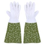 Print Garden Gauntlet Gloves - Medium