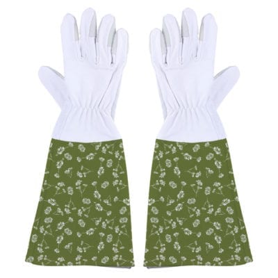 Print Garden Gauntlet Gloves - Medium