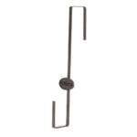 "Welcome" Door Wreath Hanger, Metal