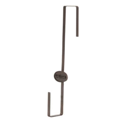 "Welcome" Door Wreath Hanger, Metal