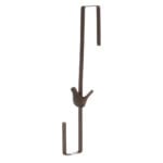 Bird Door Wreath Hanger, Metal