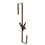 Deer Door Wreath Hanger, Metal