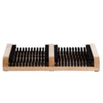 Double Boot Brush, Wood
