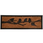 Bird on Tree Doormat, Rubber/Coir