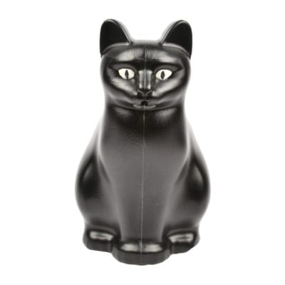 Cat Watering Can, Plastic, Black