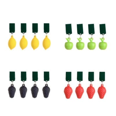 Fruit Table Cloth Weights, 4 Asst. Styles