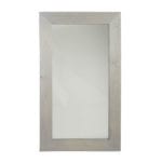 Rectangular Mirror, Wood, White Wash - Medium
